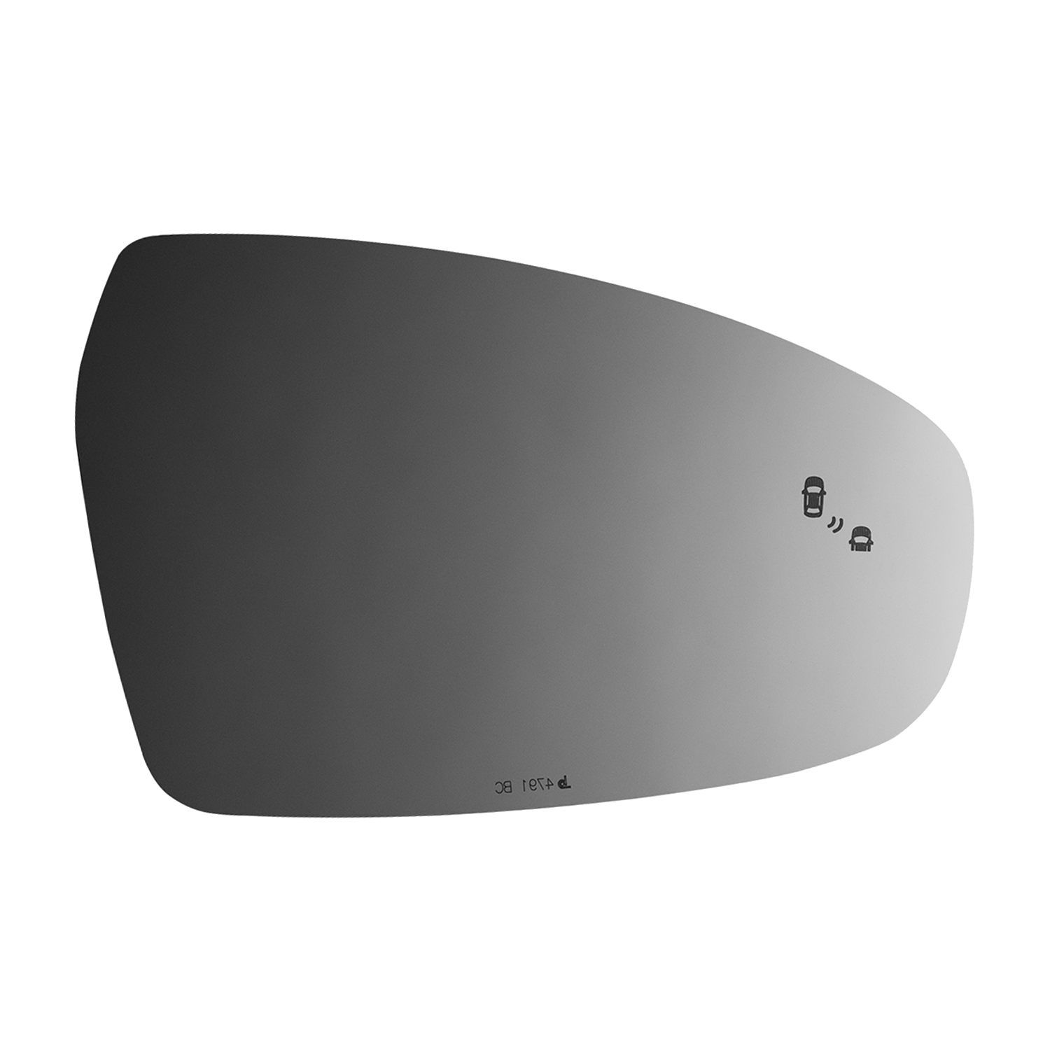 SIDE VIEW MIRROR W BLIND SPOT CROSS PATH